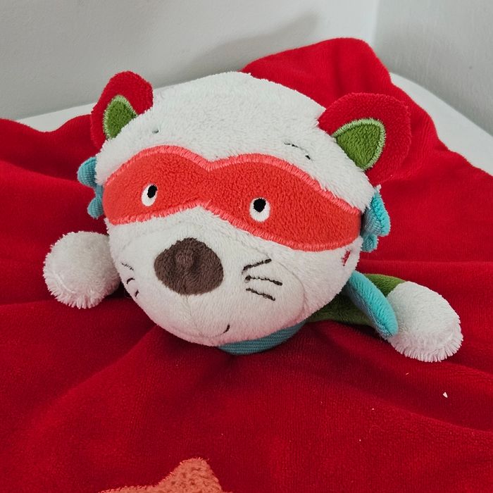 Doudou raton laveur  baby sun - photo numéro 2