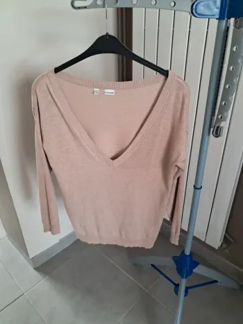 Pull décolleté profond Bodyflirt (de Bonprix)