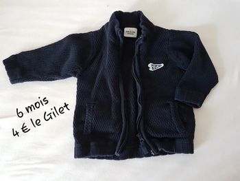 Gilet marine 6 mois Tape à l oeil