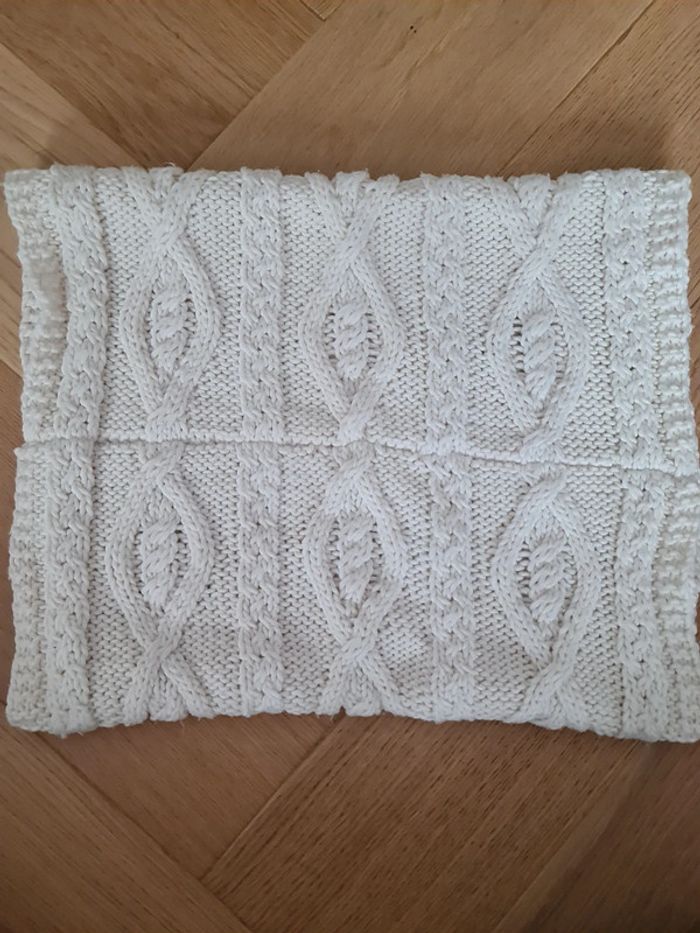 Snood enfant maille torsadé Taille unique H&M - photo numéro 3