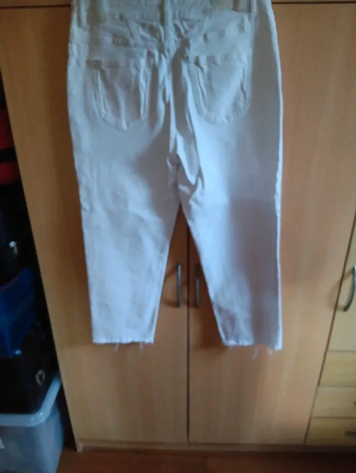 Jeans blanc Pro Mod 7/8 - photo numéro 6