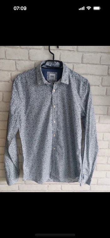 Chemise slim fit Zara taille S