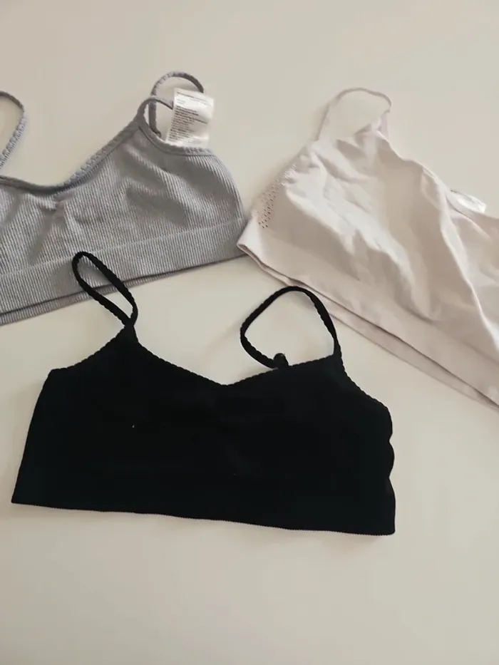 Lot de 3 brassières H&M