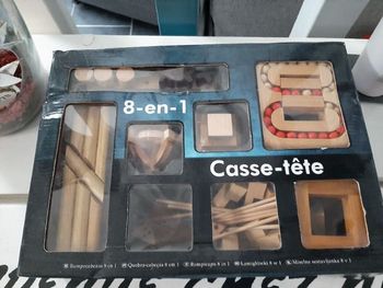 Coffret /lot de jeux casse tête en bois - Siplec