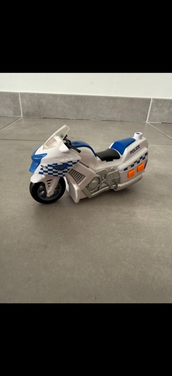 Moto police lumineuse et sonore - photo numéro 1