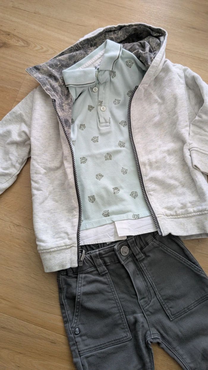 Lot IKKS 2 ans coordonné - photo numéro 2