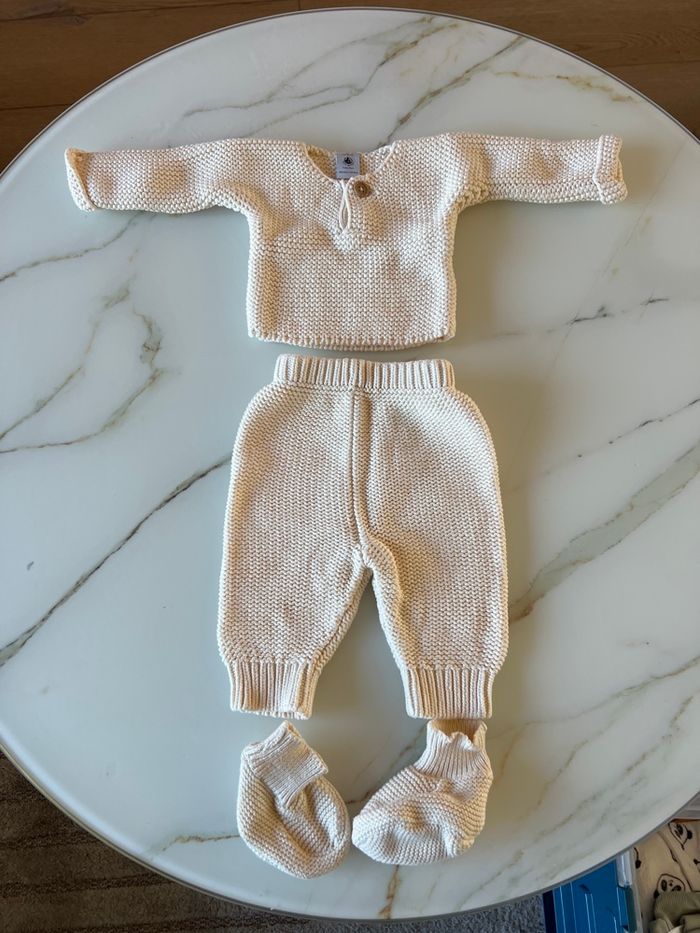 Ensemble maille petit bateau