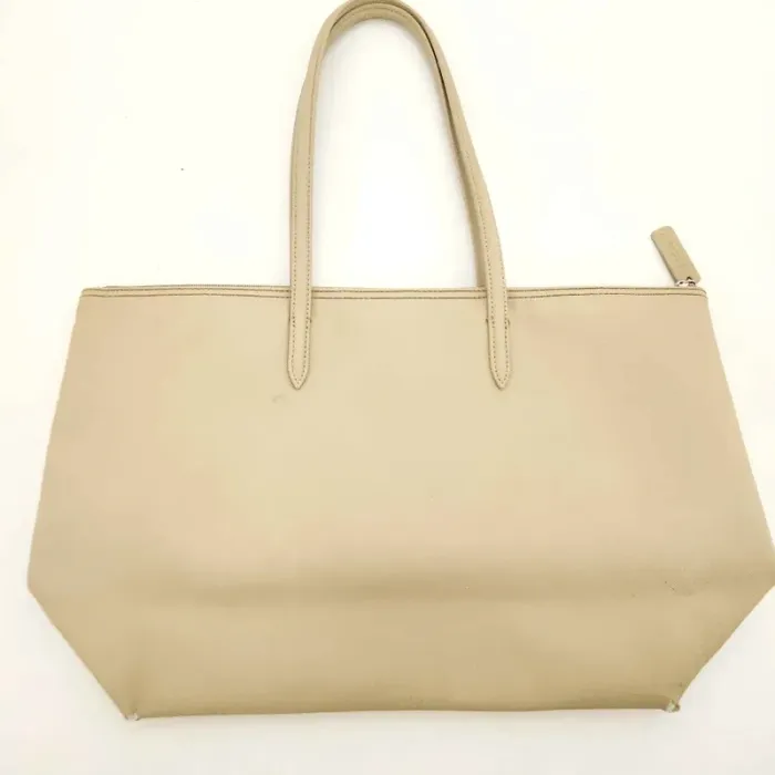 Sac Cabas Lacoste Beige - photo numéro 2