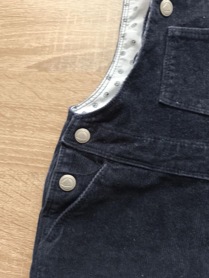 Salopette velours 12 mois petit bateau - photo numéro 4