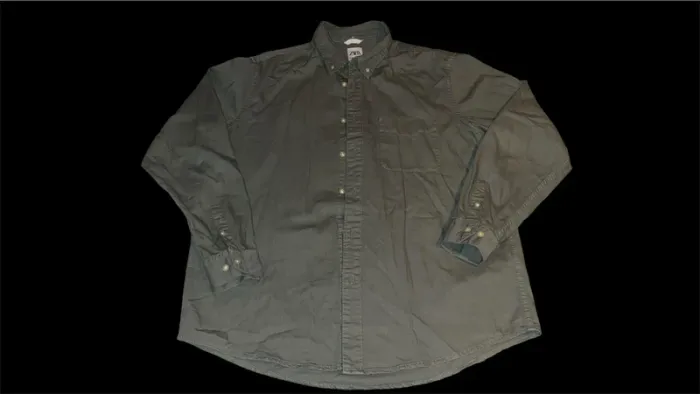 Chemise kaki homme manches longues Zara xl - photo numéro 2