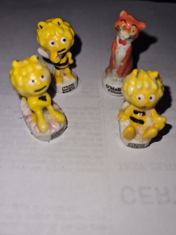 Lot de 4 fèves