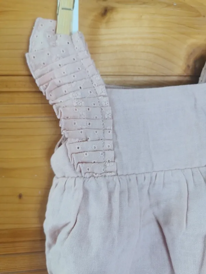 Combi-short rose bébé. - photo numéro 2