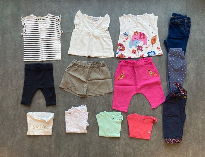 Lot printemps/été fille (3 mois)