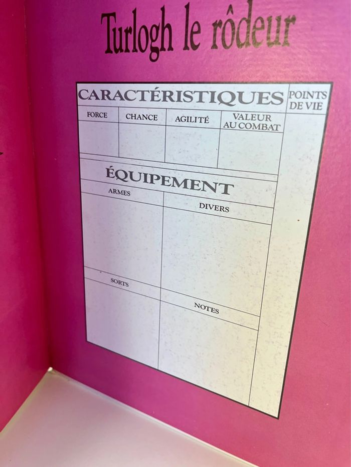 Rare BD interactive vintage : Turlogh le rôdeur - La sphère du Nécromant - photo numéro 16