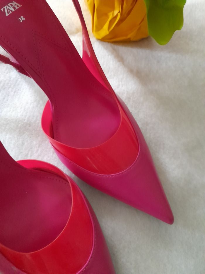 Chaussure rose fuchsia très jolie - photo numéro 3