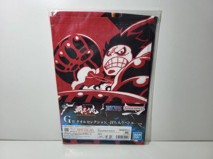 Petite Serviette Towel Ichiban Kuji G One Piece Luffy 20x60 cm