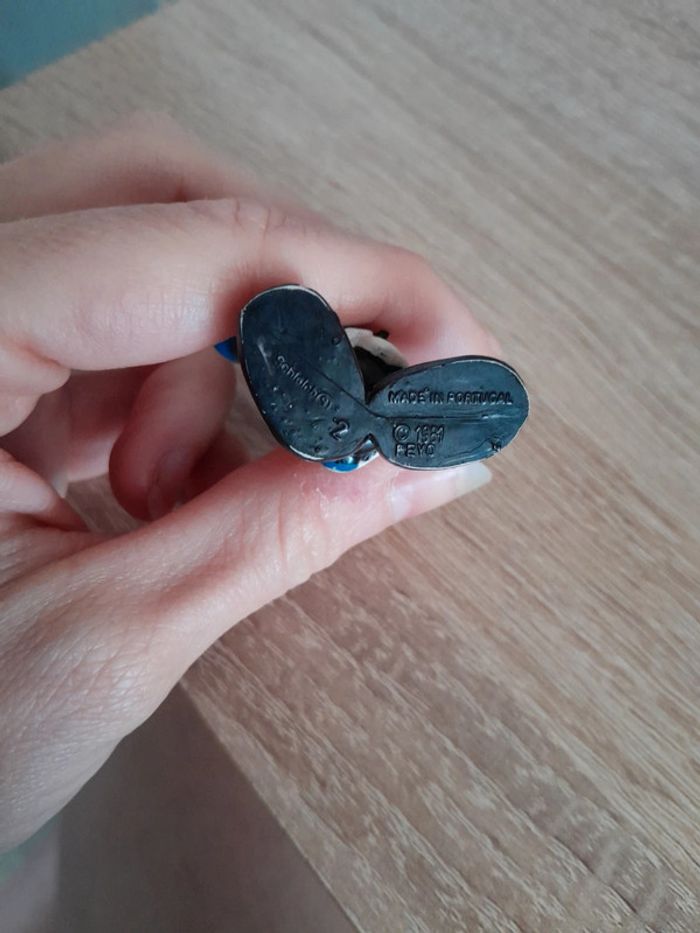 Magnifique stroumpf policier ancien - photo numéro 5