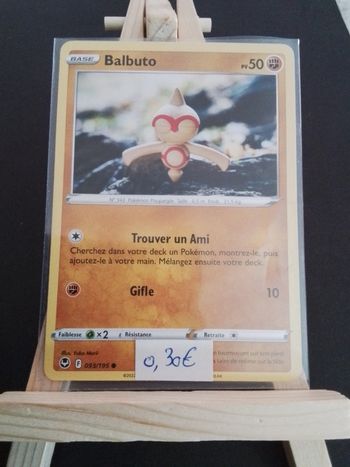 Carte Pokémon Balbuto 93/195