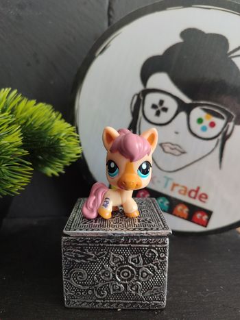 Lps00779 my Littlest Petshop LPS Pet Shop Hasbro  horse cheval 1881