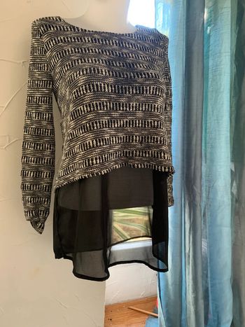Pull Mim fantaisie manches longues taille 36