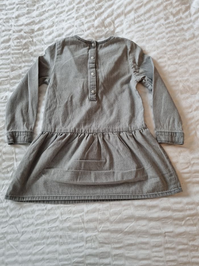 Robe en jeans IKKS taille 4 ans - photo numéro 2