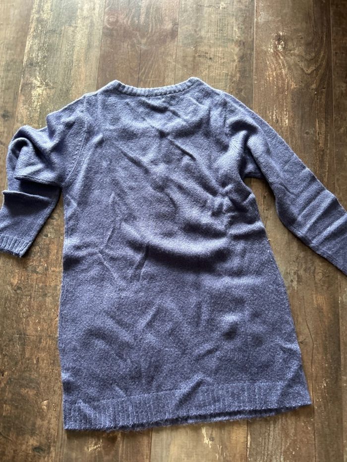 Pull long tout doux violine - photo numéro 5