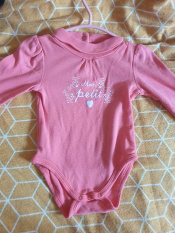 Bodies manches longues 6 mois
