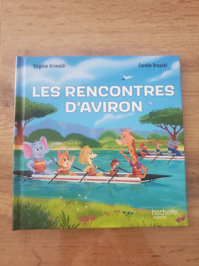 Livre Les rencontres d'aviron Hachette Jeunesse