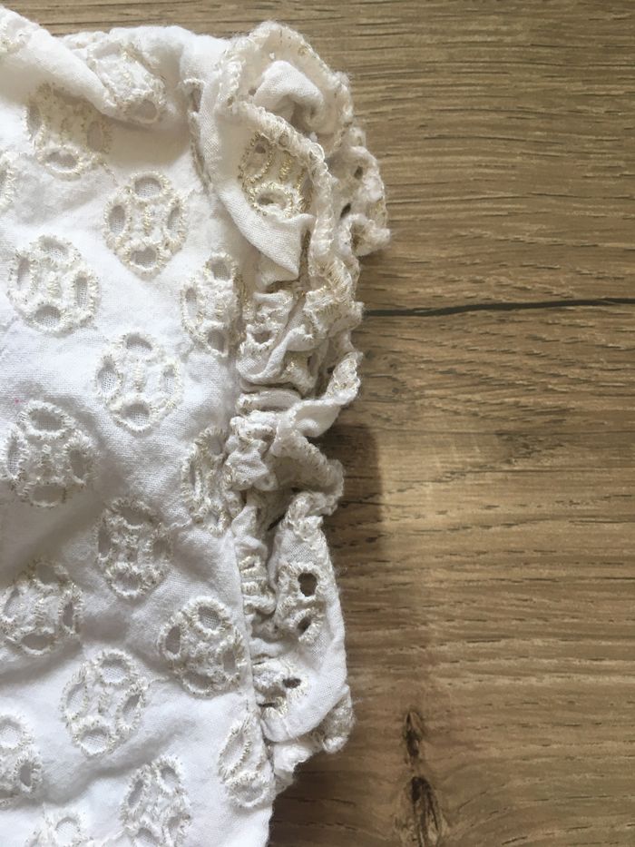 Robe blanche événement fille - photo numéro 4