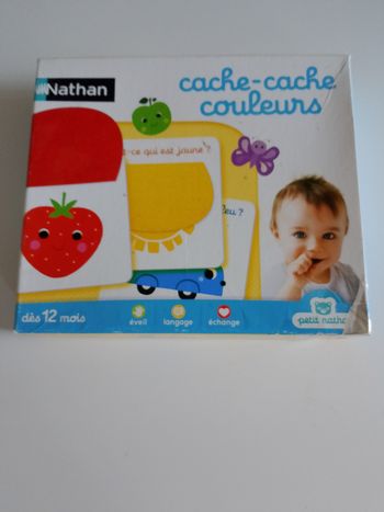Cache-cache cache couleurs Nathan complet