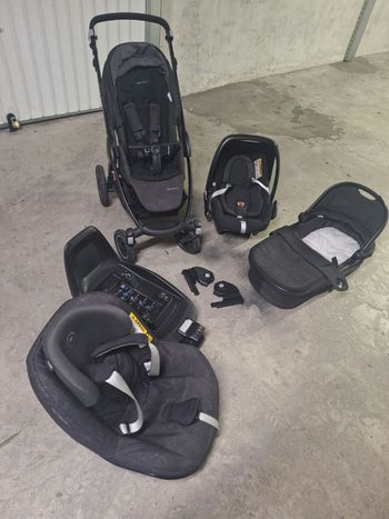 Ensemble trio + siège auto
