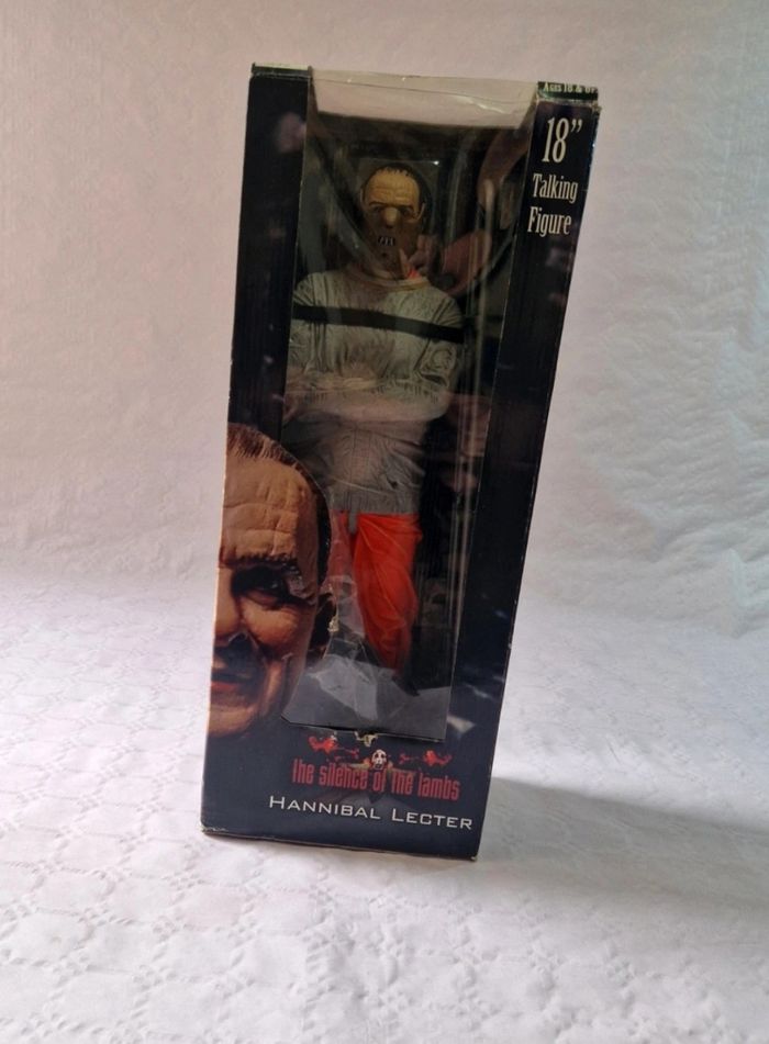 Figurine Neca The Silence of the Lambs / le silence des agneaux, Hannibal Lecter 18" Talking Figure - photo numéro 2