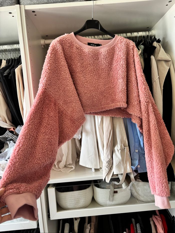 sweat court rose naanaa asos S/M - photo numéro 2