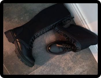 Grande bottes lacets