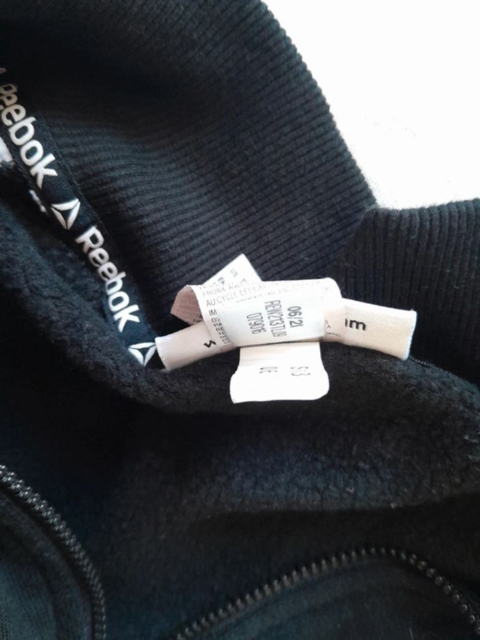 Sweat court zip Reebok taille M - photo numéro 8