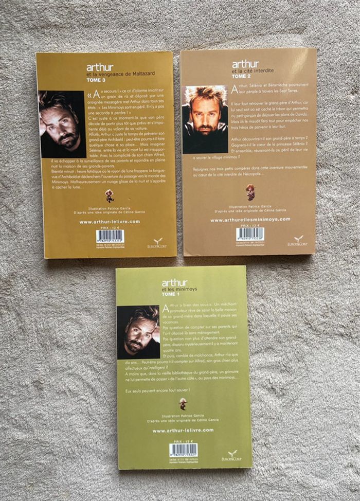 Lot de 3 livres Arthur - photo numéro 2