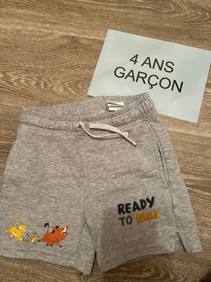 Short Garçon 4 ans
