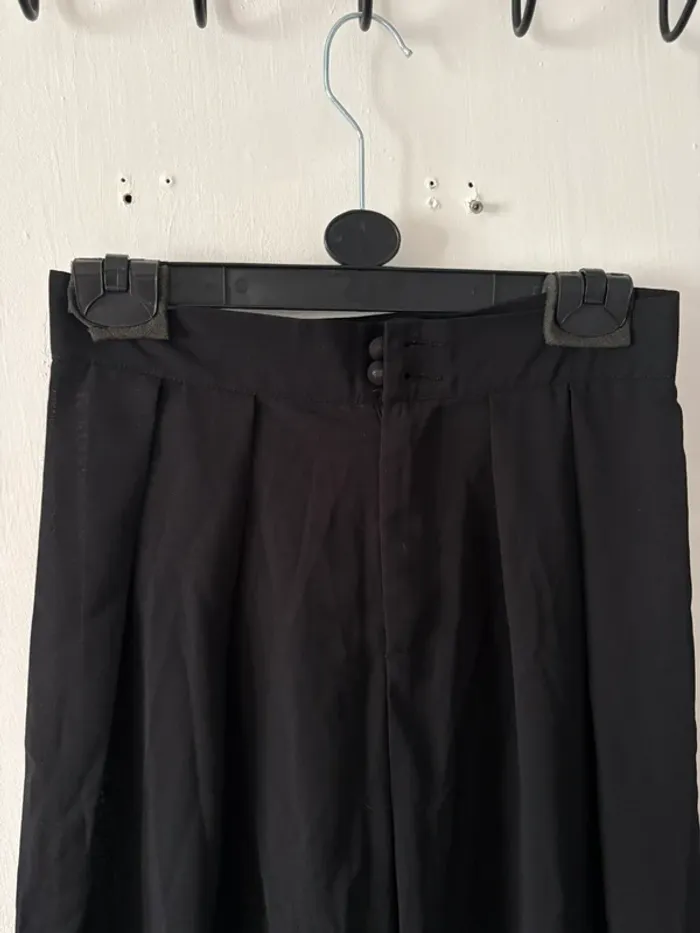 Pantalon fluide noir - photo numéro 4