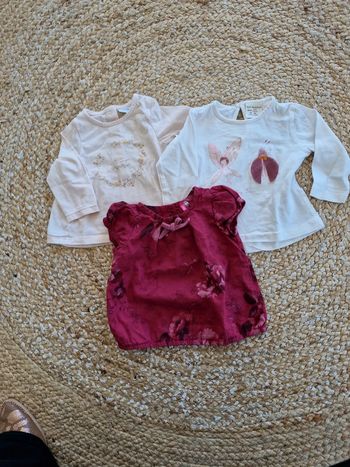 Lot de tee shirt 6 mois