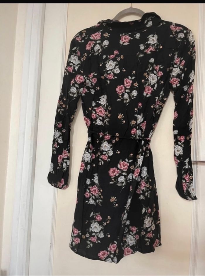 Robe chemise à fleur - photo numéro 6
