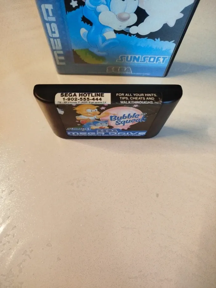 Mega drive sega bubble and squeak Genesis - photo numéro 9
