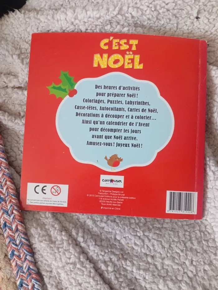 2 livres d activités thème Noel - photo numéro 3