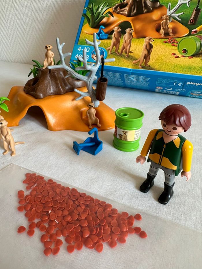 Playmobil 4853 famille suricate et soigneur - photo numéro 3