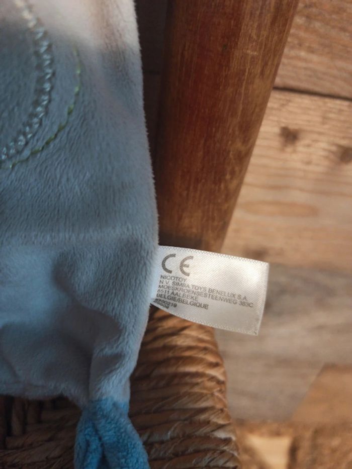 Doudou ours nicotoy tbe - photo numéro 4