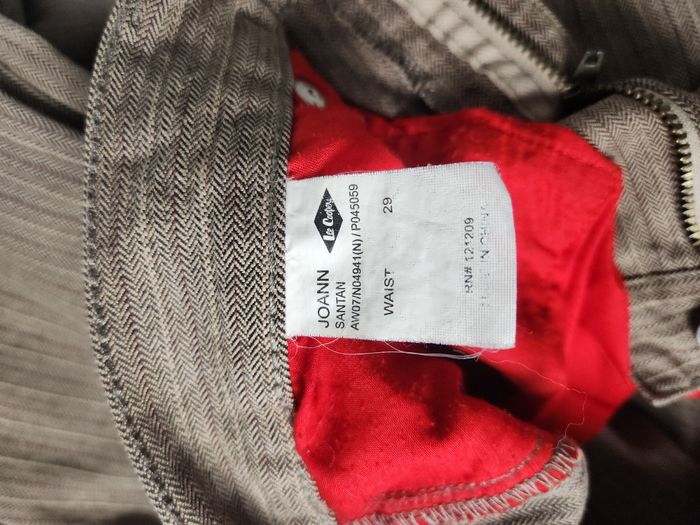 Pantacourt Lee Cooper beige modèle Joann - Taille W29 - photo numéro 6