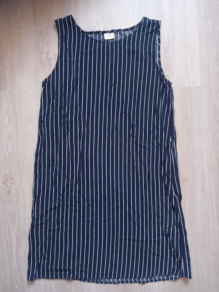 Robe d'été rayée marine T.38 Jacqueline De Yong