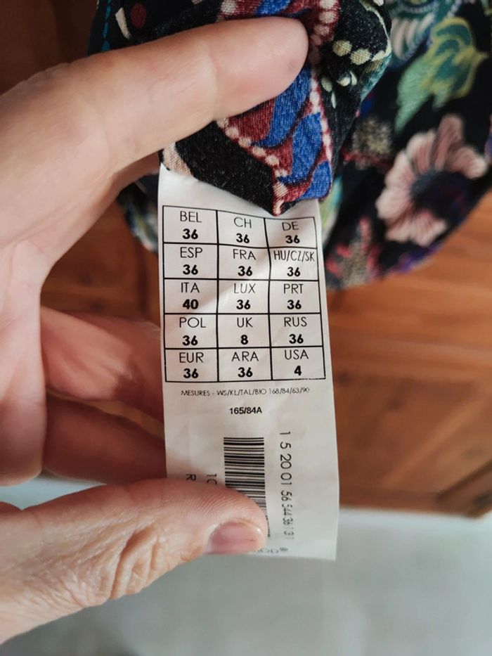 Robe colorée fleurie - photo numéro 4