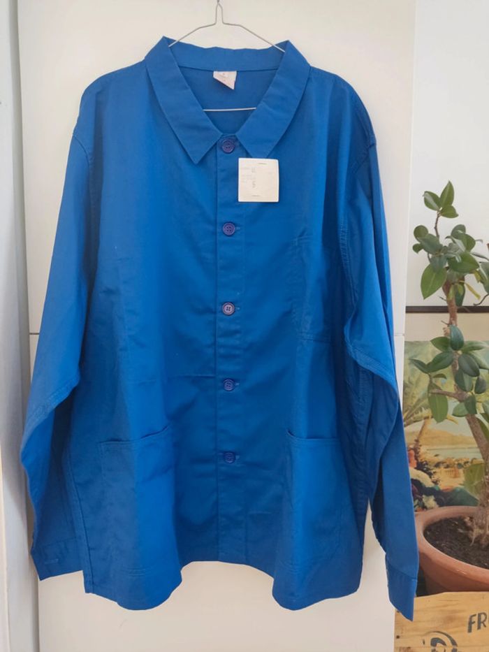 Veste bleu de travail