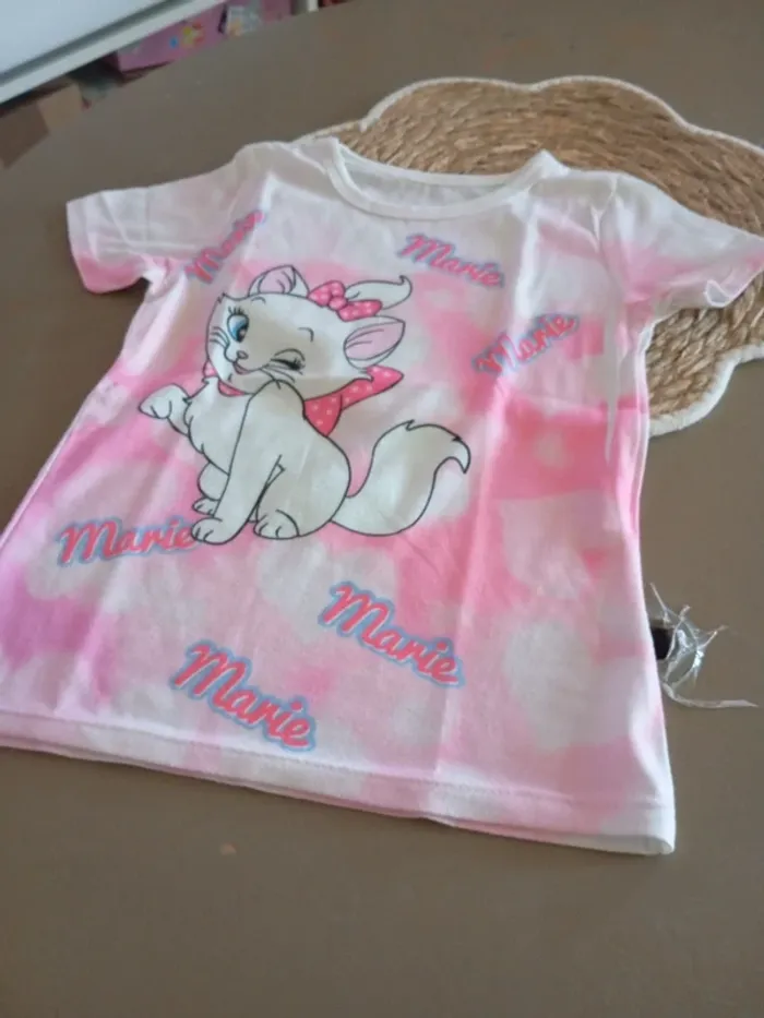Tee shirt Marie Artistochats 4 ans - photo numéro 2