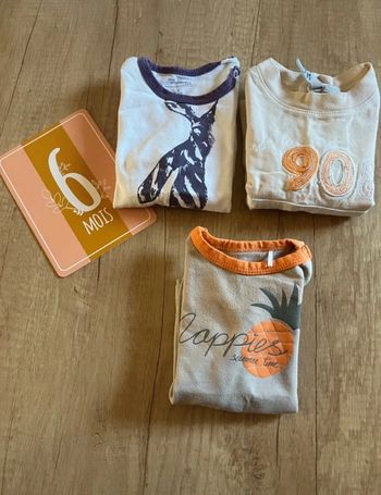 T-shirt 6 mois garçon